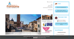 Desktop Screenshot of comune.pietrasanta.lu.it